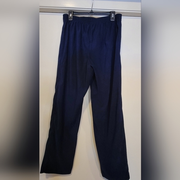 R&K Originals navy blue and Polka Dots 2 Piece Casual Pants Suit Size 14 - Picture 7 of 10